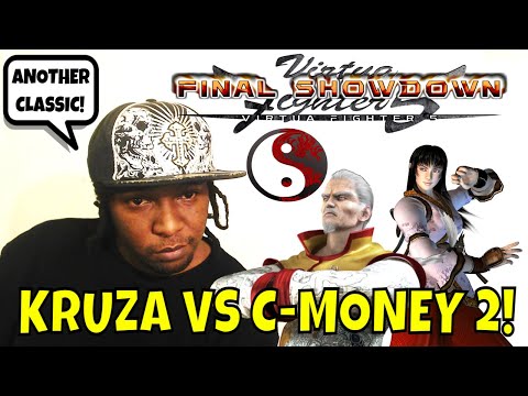 VF5FS- KRUZA VS C-MONEY 2! (Virtua Fighter 5: Final Showdown)- Lau Chan VS Aoi Matches, Gaming, FGC.
