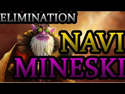 NAVI vs MINESKI | ELIMINATION GAME ROUND 1 PLAY-OFF | THE INTERNATIONAL 2019