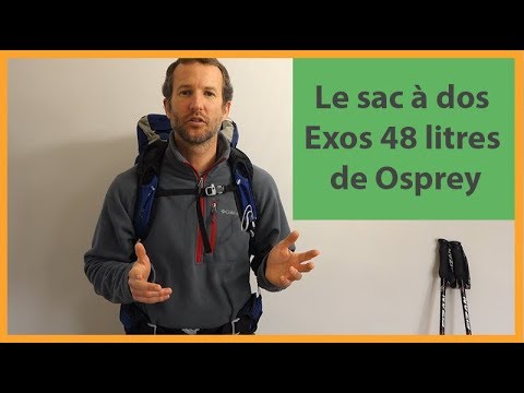 Test du sac à dos de randonnée Osprey Exos 48 litres