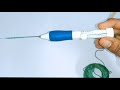 Punch Needle // How to use Thread in Punch Needle Easy