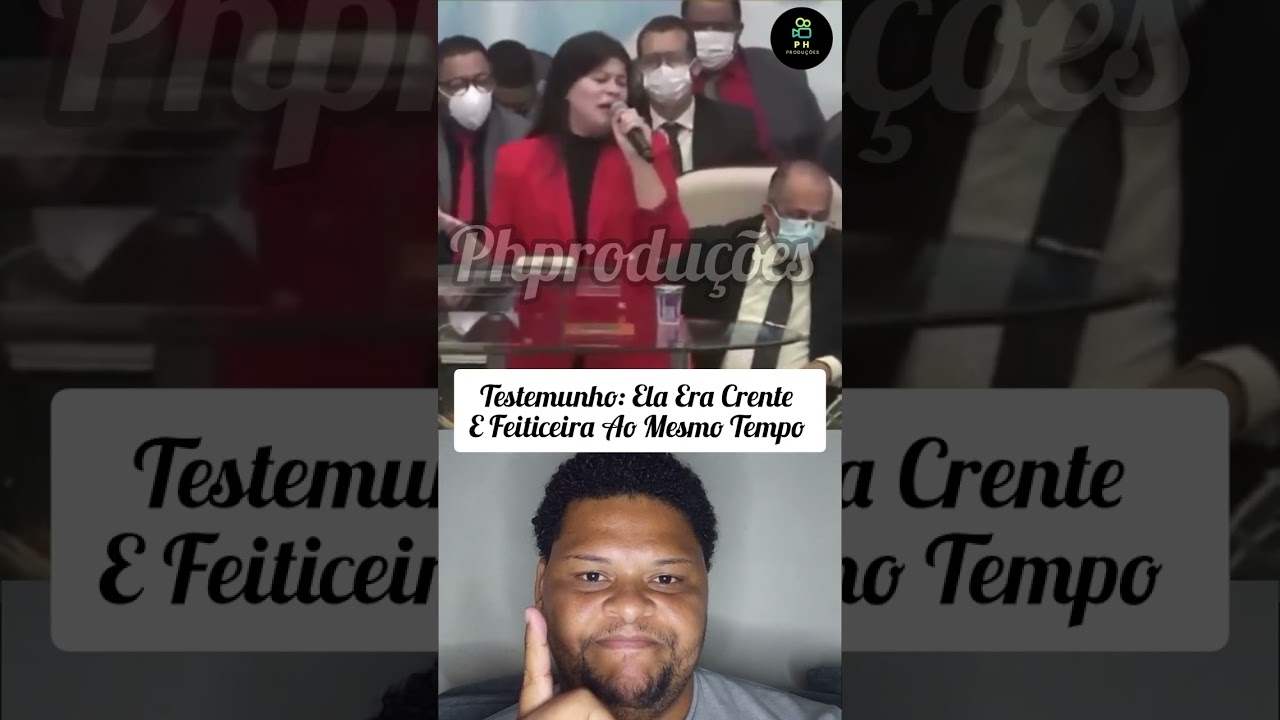 ELA ERA CRENTE E FEITICEIRA AO MESMO TEMPO 😭 TESTEMUNHO FORTE ✅