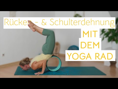 Rücken & Schulterdehnung mit dem Yoga Rad