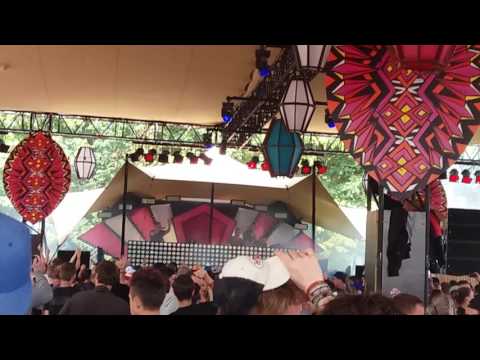 Defqon1 2016 @ Sunday in Magenta -- THE PROPHET & PAVO (vid1)