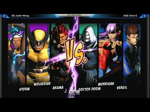 Justin Wong vs Chris G - Capcom Cup UMVC3 Winners Bracket