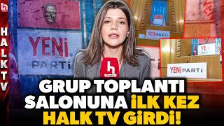 ANKARA'DA NEFESLER KESİLECEK! YENİ Parti'nin grup toplantı salonu hazı