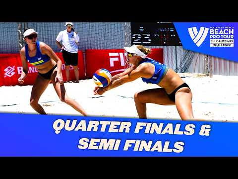 Quarter Finals & Semi Finals - Beach Pro Tour 2026 | Bhubaneswar - Challenge | Court 1