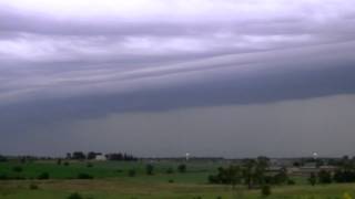 preview picture of video 'Storm Time Lapse, Northeast of Elburn, Illinois on June 29, 2012'