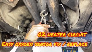 4.2l Audi vw p0161 p0159 heater circuit 
Oxygen Sensor replace s6 s8 custom exhaust resonator cat c5