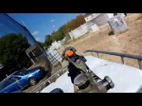 Flag Game, ARES TRG-42 Sniping @ Kalmar Paintballpark (Eng. Sub)