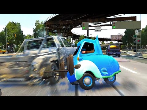 GTA 4 Guido Crash Testing Ep. 1 - GTA IV Car Mods Crashes