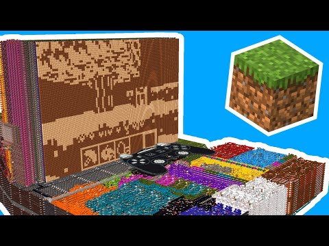 I made Minecraft in Minecraft with redstone!