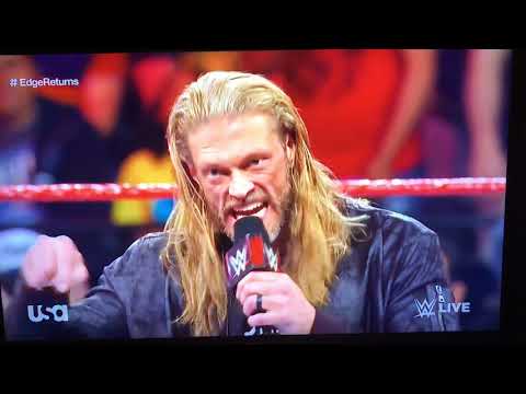 Edge Returns to Raw