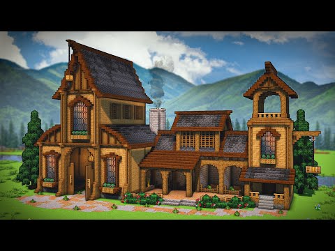 Minecraft: How To Build A Medieval Animal Barn | Easy Tutorial