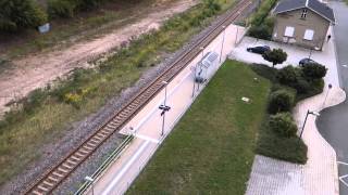 preview picture of video 'Bahnhof Treuen'