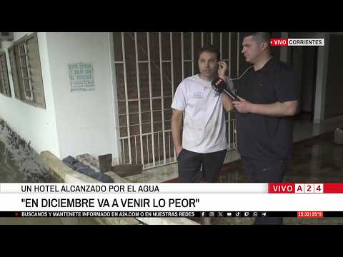 📢EL DRAMA DEL DUEÑO DE UN HOTEL FRENTE AL RÍO PARANÁ