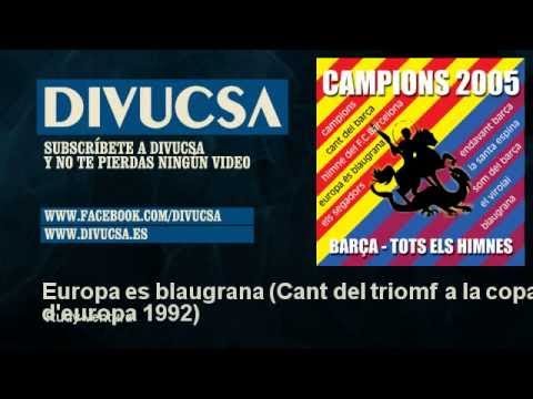 Rudy Ventura - Europa es blaugrana - Cant del triomf a la copa d'europa 1992