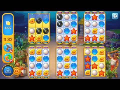 Fishdom level 233 Gameplay (iOS Android)