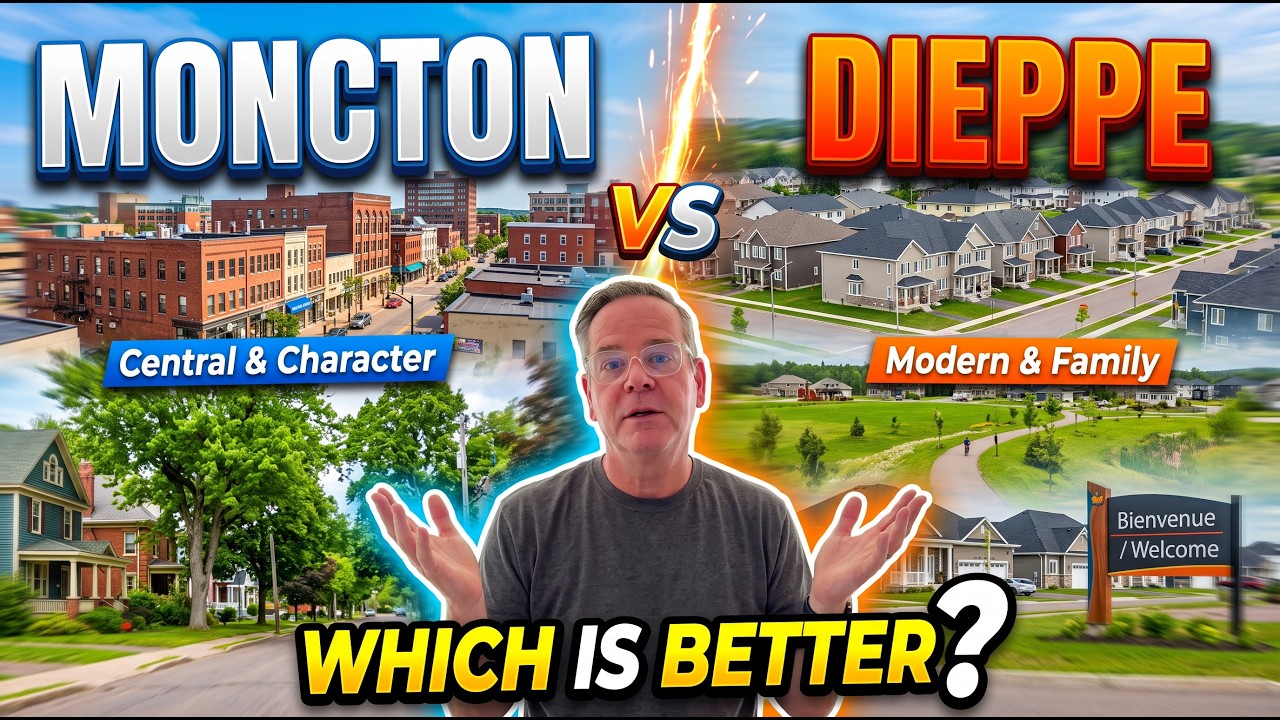Moncton or Dieppe? They Sit Five Minutes Apart, But Daily Family Life Feels Very Different