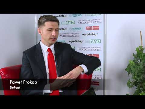 Paweł Prokop z firmy DuPont - jak zwalczać szkodniki w sadzie.