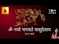 ॐ नमो भगवते वासुदेवाय 108 बार Om Namo Bhagwate Vasudevaya 