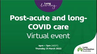 The new frontier: Post-acute and long COVID care
