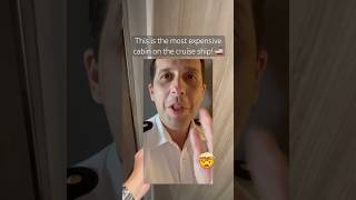 This suite hotel room on the cruise ship costs …… 🤔! #yachtclub #msccruises #cruise