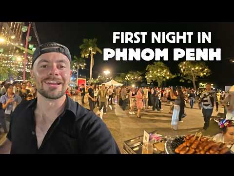 Phnom Penh's NEW Night Market is UNREAL... Street Food Haul!