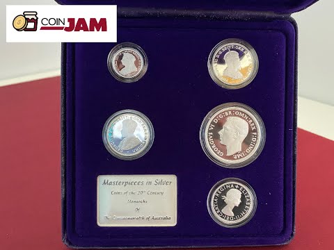 2000 Masterpieces In Silver - Monarchs of the 20th Century. Coin reviews and unboxing.