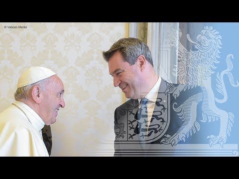 Ministerpräsident Dr. Söder zu Gast im Vatikan - Bayern