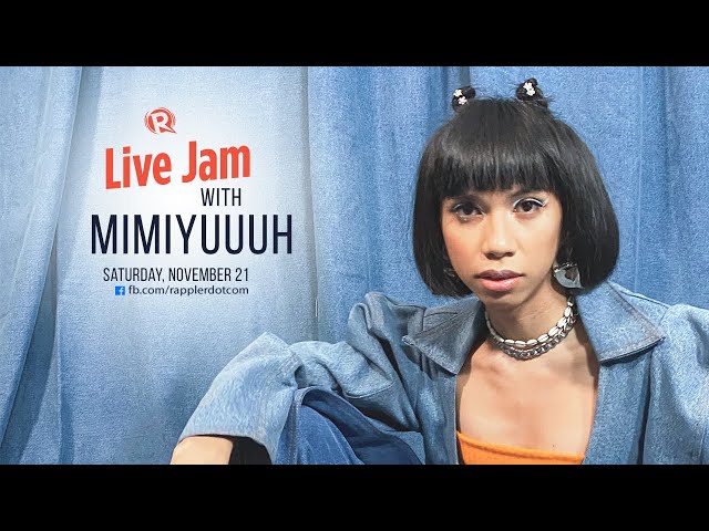 [WATCH] Rappler Live Jam: mimiyuuuh