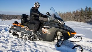 Электро снегоход для рыбалки