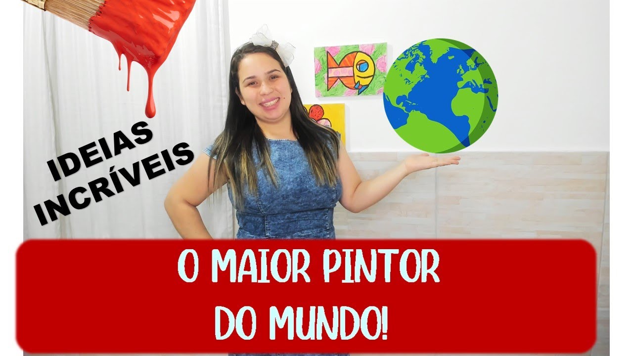 DICAS PARA CULTO INFANTIL O MAIOR PINTOR DO MUNDO EBD | EBF