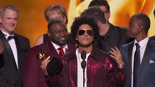Bruno Mars Wins Album Of The Year | Acceptance Speech | 60th GRAMMYs