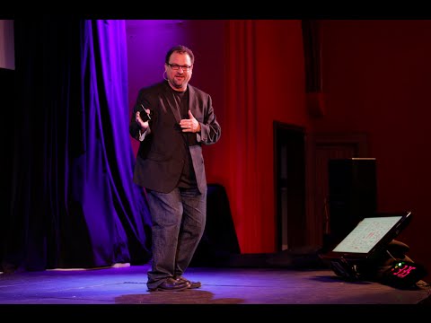 Bryan Kramer at FunnyBizz Conference, San Francisco, 2016