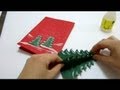 CHRISTMAS CARDs Pop Up Card - How To Make a Pop.