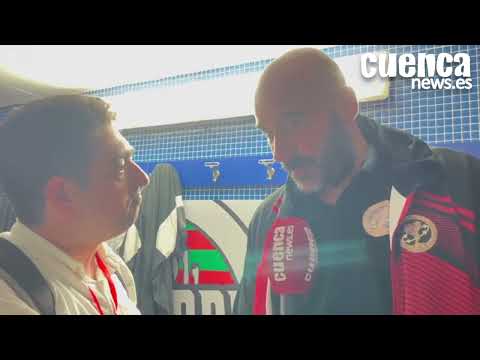 Lidio Jiménez emocionado tras conseguir el subcampeonato de ASOBAL para el Rebi Cuenca