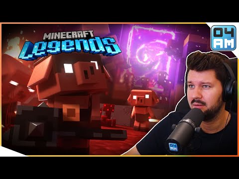 Minecraft Legends Fiery Foes Trailer Reaction & Gamescom 2022 Gameplay Analysis