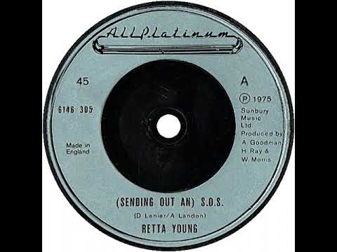 UK New Entry 1975 (120) Retta Young - (Sending Out An) S.O.S.