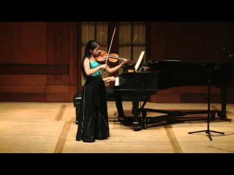 Yu-Ting Chen Sibelius Violin Concerto, mvt 1