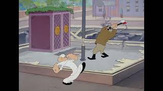 Download lagu Popeye versus snobby Bluto (Popeye the Sailor Man - 'The Royal Four-Flusher') mp3