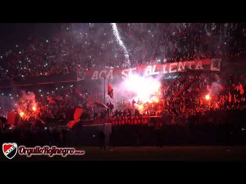 Banderazo Colosal previo al clásico, fecha 6. OrgulloRojinegro.com.ar