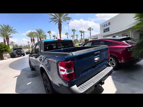 2023 Ford Maverick Atlas Blue  FX4 quick walk around.