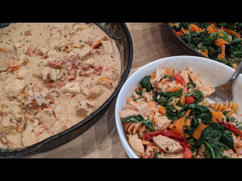 How to make PARMESAN Chicken with Sun Dried Tomatoes "Marry Me Chicken" Recipe