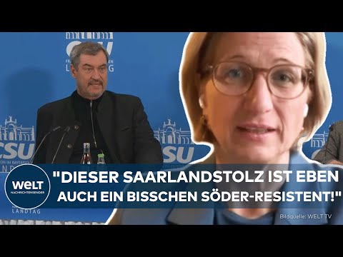 Video Thumbnail: DEUTSCHLAND: Söder will kleine Bundesländer abschaffen! "Dieser Saarlandstolz ist Söder-resistent!"
