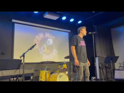 Dreamer Open Mic Night Live @ Romeo Gold Studios, performing his song 'Mental Health Stays The Same'