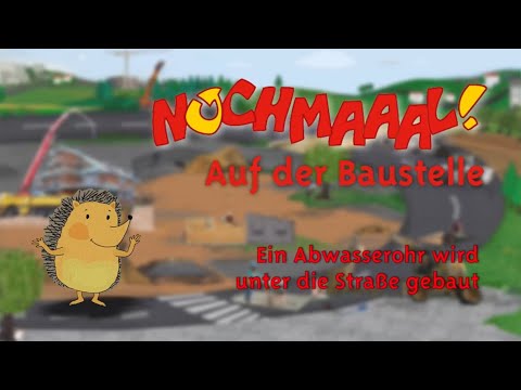Nochmaaal! Ein Rohr unter der Straße wird repariert - Reparieren