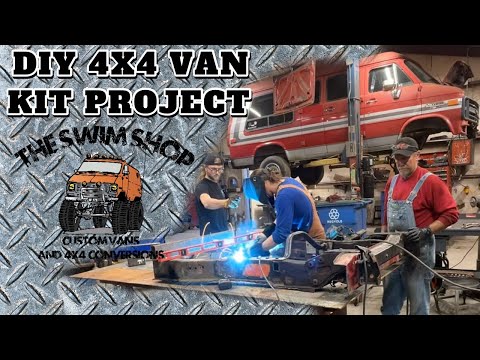 DIY 4x4 Van Kit Project - Table Jig - The Swim Shop 4x4 Vans