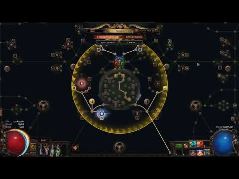 Path of Exile - 3.21 - Scion Ascendant Ice Spear Wardloop -  Low budget ~30 divines