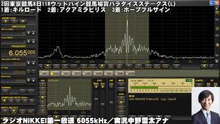【ラジオNIKKEI第一放送】2021年6月27日＜3回東京競馬8日＞パラダイスステークス【競馬ラジオ】