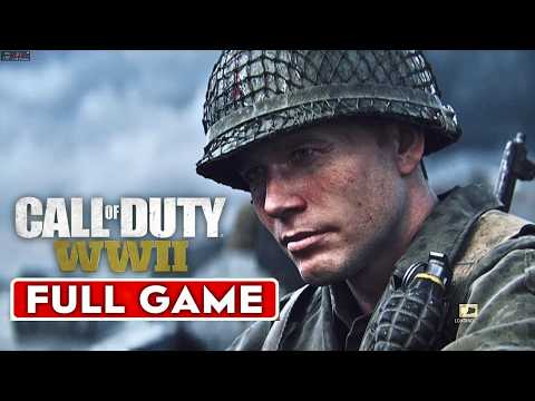 CALL OF DUTY WWII Campaign | Full Gameplay Walkthrough No Commentary【4K】